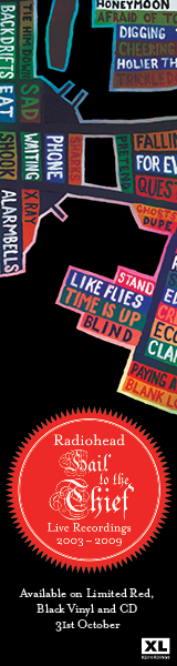 radiohead HTTT Live Kaput Mag Banner (DE)